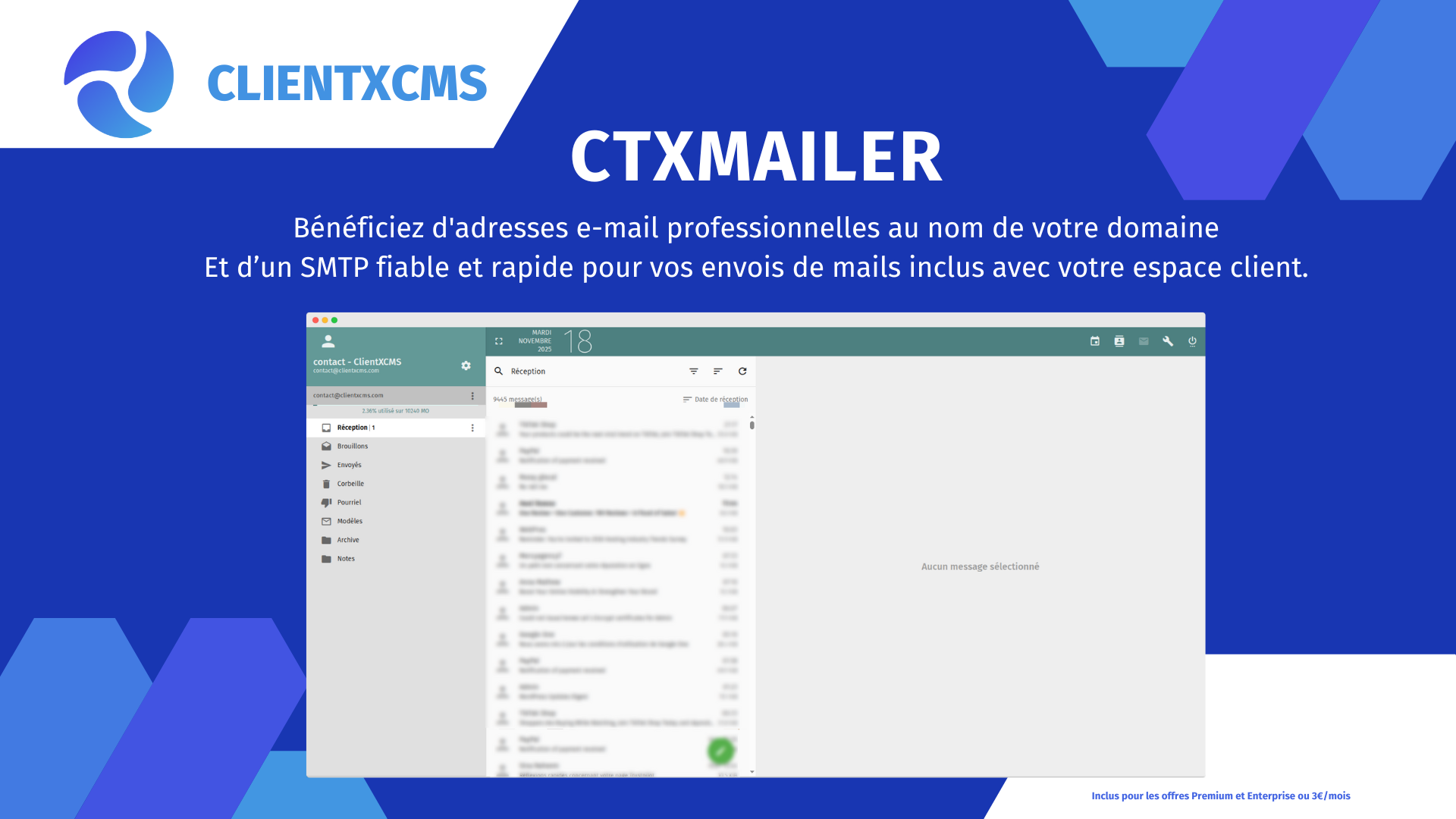 Header mise à jour CLIENTXCMS