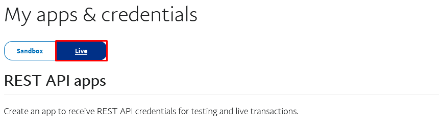 Accès aux applications REST