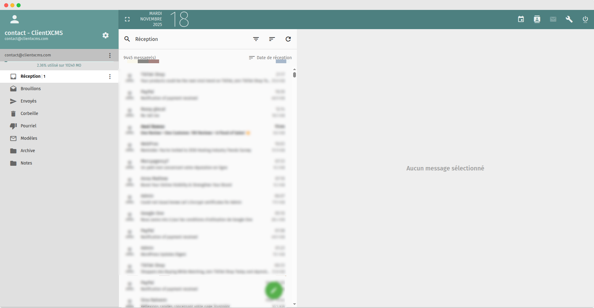 CTXMailer screenshot