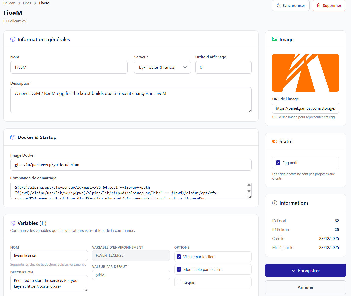 Détail d'un egg Pelican