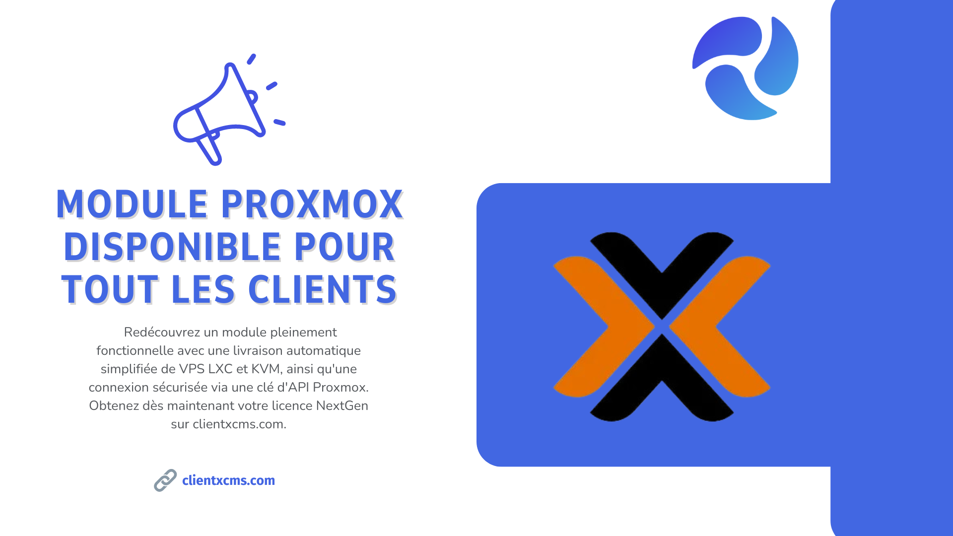 Lancement de la bêta de ClientXCMS NextGen