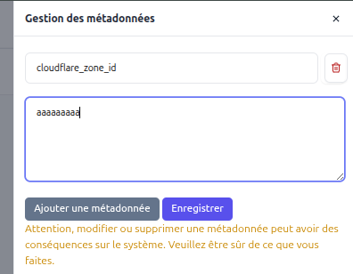 Configuration d'une offre de sous-domaines